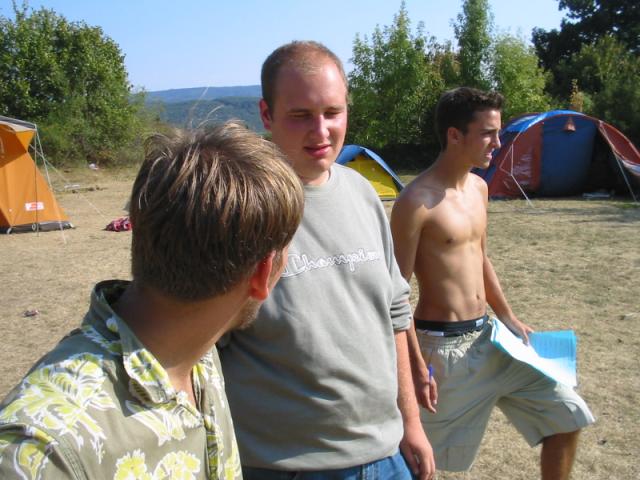 Zeltlager 2003 (Ober-Mrlen)  Arndt Gysler, Alexander Liedke, Matthias Wolf & weitere, 2003.